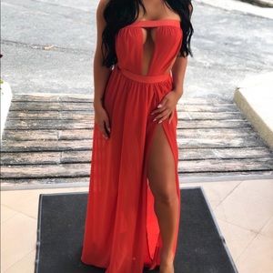 Naked Wardrobe maxi dress